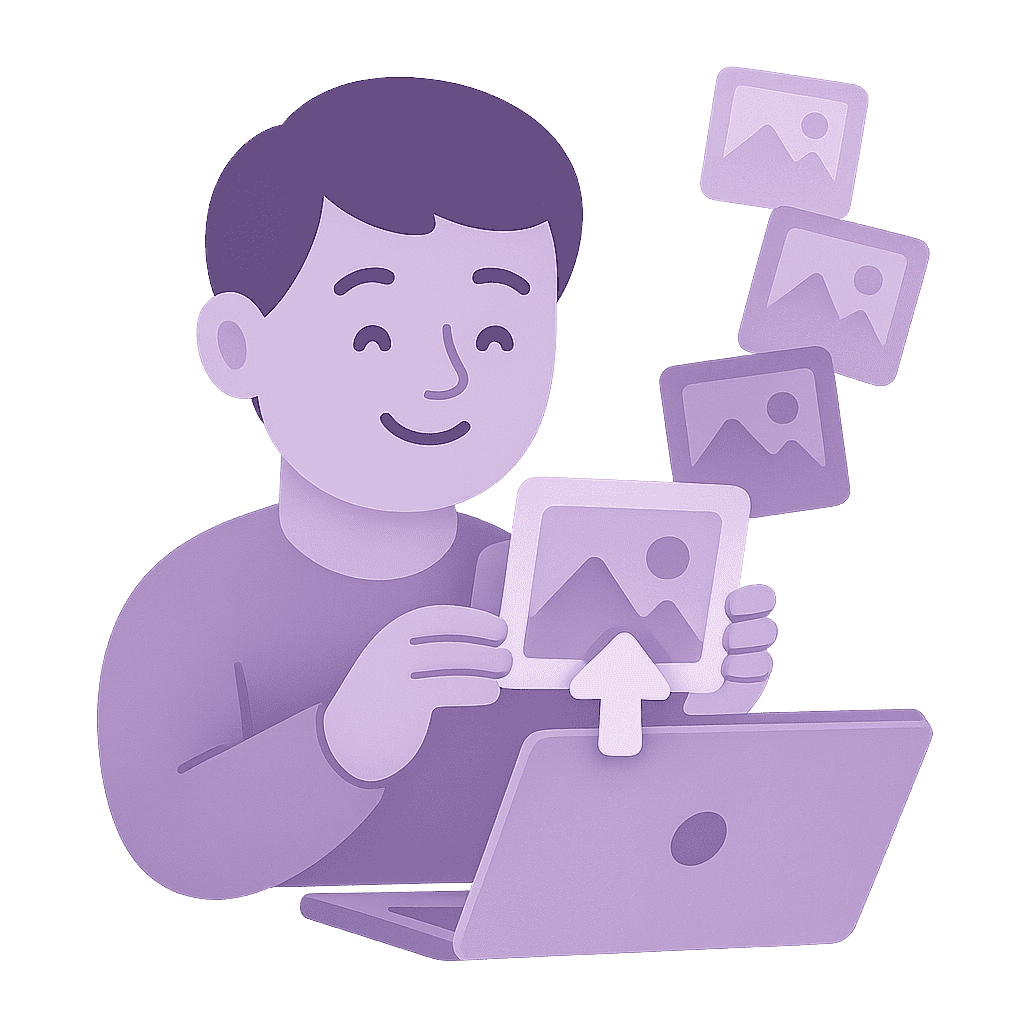 1 Upload a suspicious photo