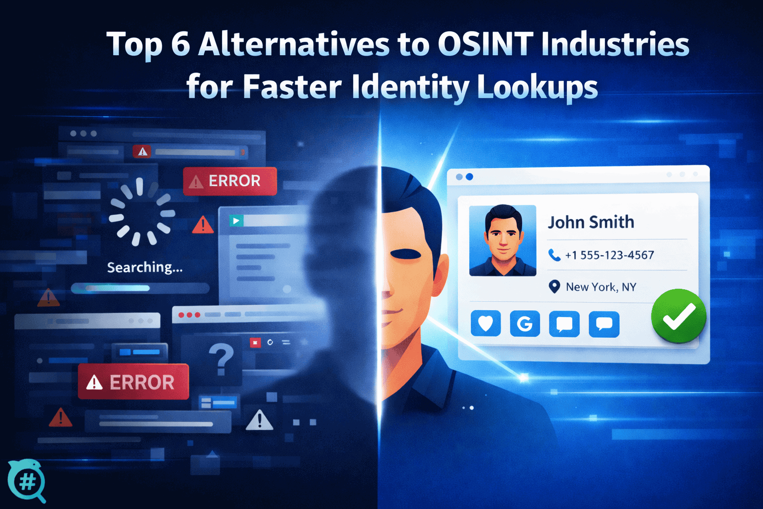 Top 6 OSINT Industries Alternatives for Better Identity Lookups